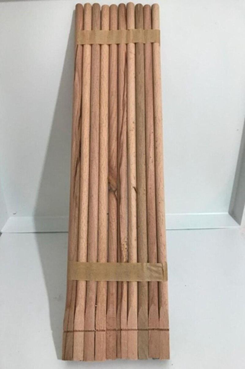 Tahta Tünek 40 Cm 10'lu Paket Ahşap Tünek