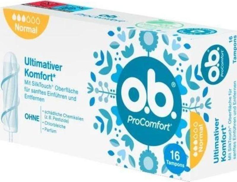 O.B PRO COMFORT TAMPON ULTİMATİVER  NORMAL 16'LI