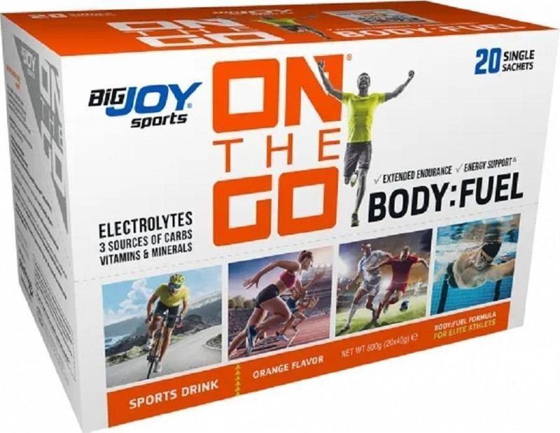 Bigjoy Sports ONTHEGO BODY:FUEL Sports Drink Portakal 20 x 40g