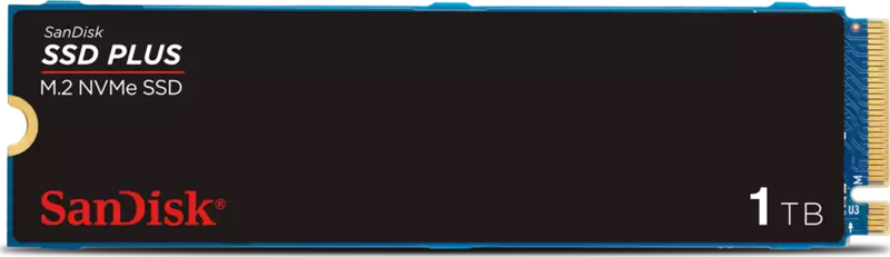 SSD PLUS 1TB 3200MB-2500MB/s M.2 PCIe Gen 3.0 NVMe SSD SDSSDA3N-1T00-G26