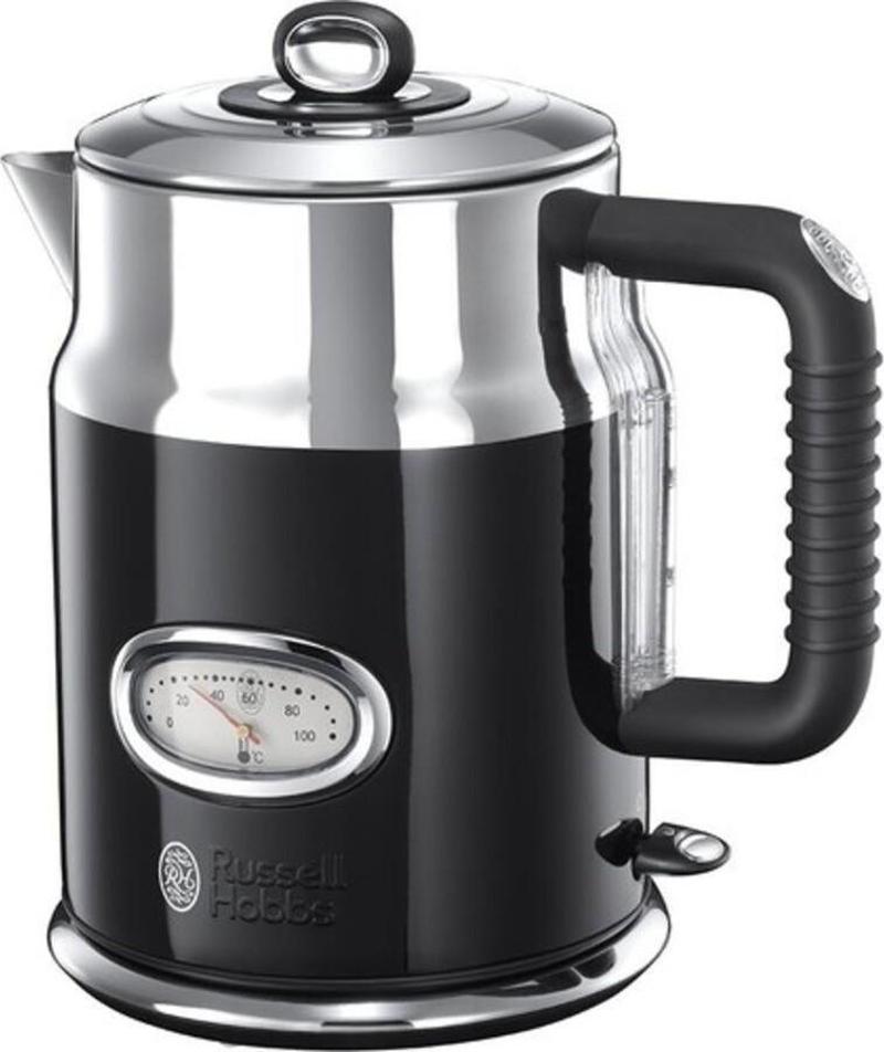  Russell Hobbs 21671-70 Retro Classic Noir 2400 W 1.7 lt Çelik Kettle