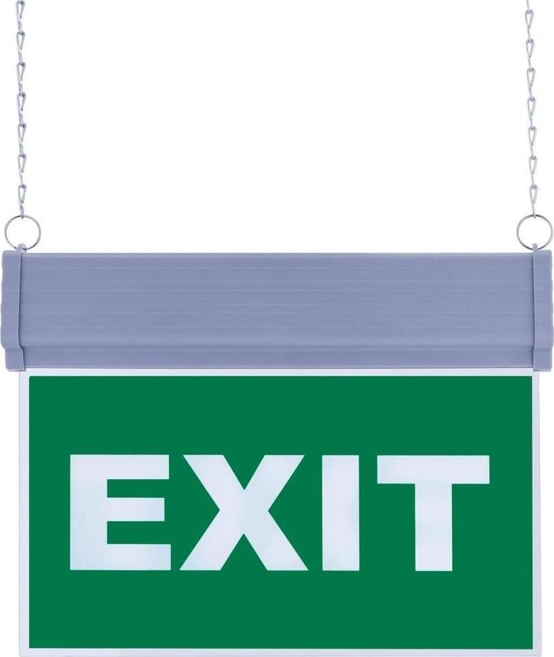 Çift Yönlü Acil Yönlendirme Armatürü (Zincirli) Exit