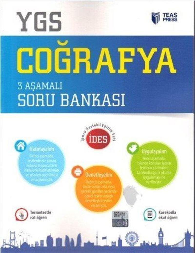 YGS Coğrafya 3 Aşamalı Soru Bankası