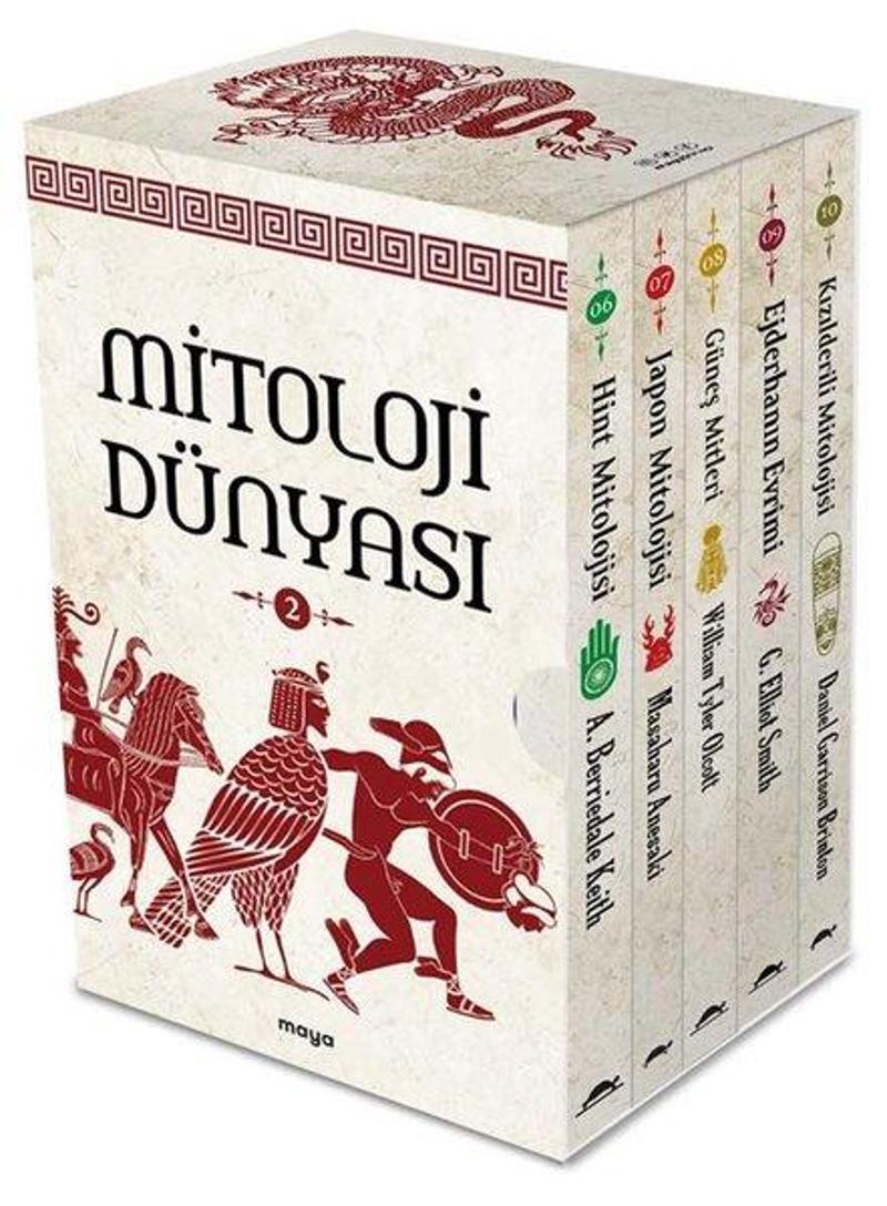 Maya Kitap Maya Mitolojik Kitaplar Seti 2 - 5 Kitap Takım - Kolektif