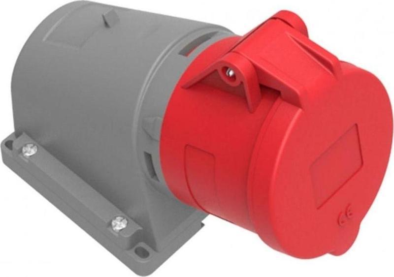 5X16 Trifaze 11 Kw Elektrikli Araç Şarj İstasyonu Endüstriyel Duvar Prizi