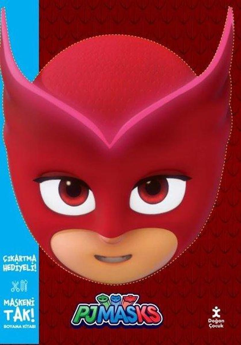 Maskeni Tak - Pjmasks Baykuş Kız - Boyama Kitabı