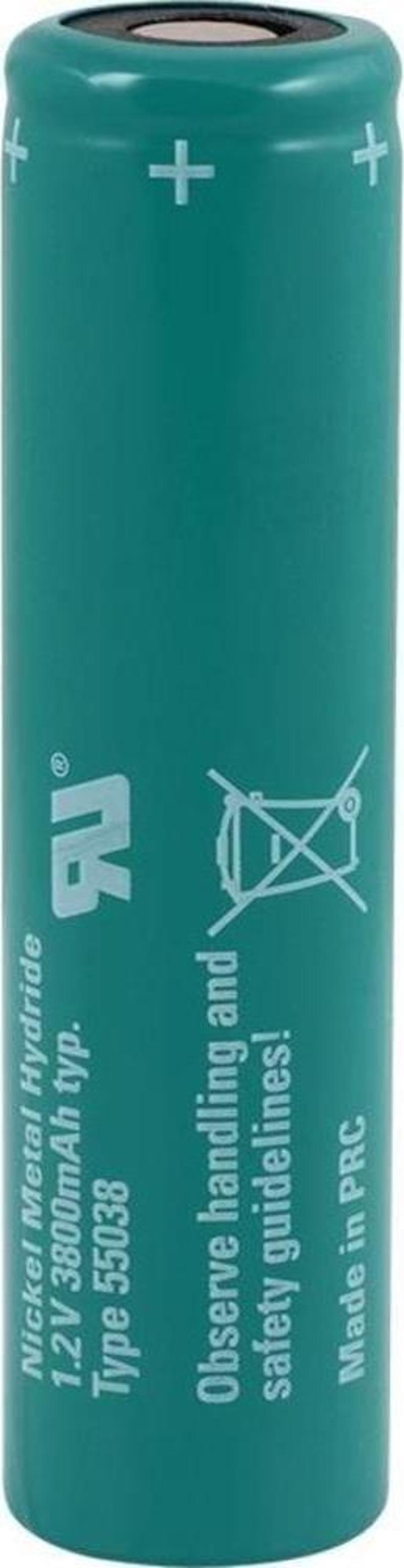 55140 101 511 VH 4000 4/3 A 1.2 V 4000 mAh Ni-Mh Şarjlı Endüstriyel Pil