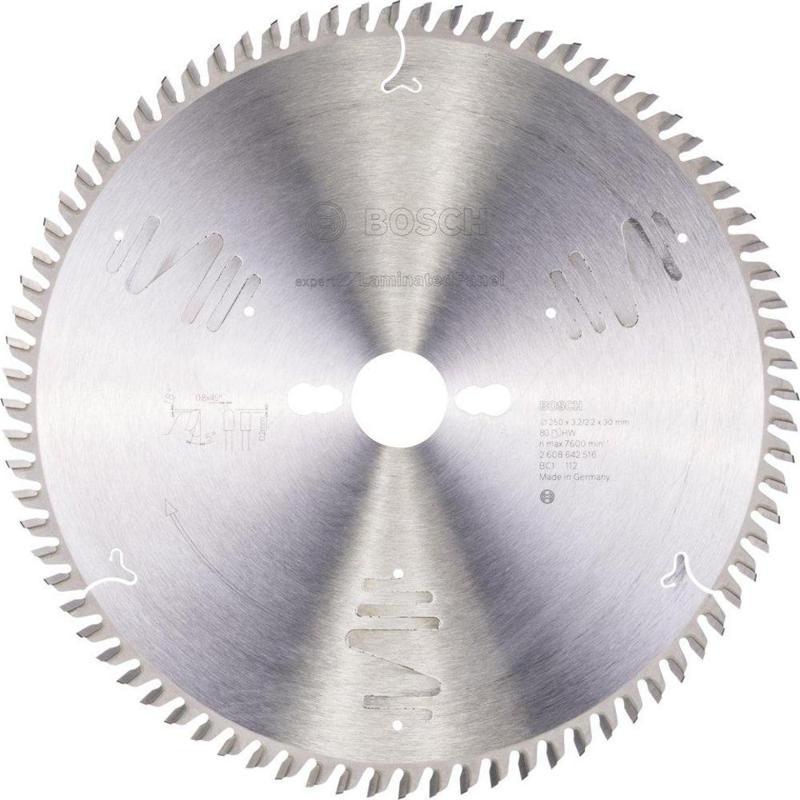 - Expert Serisi Lamine Panel için Daire Testere Bıçağı 250*30 mm 80 Diş