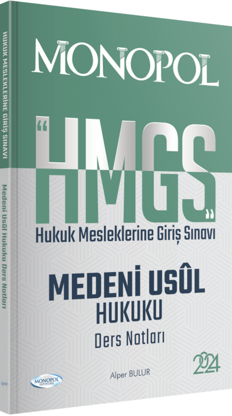 HMGS Medeni Usul Hukuku Ders Notları