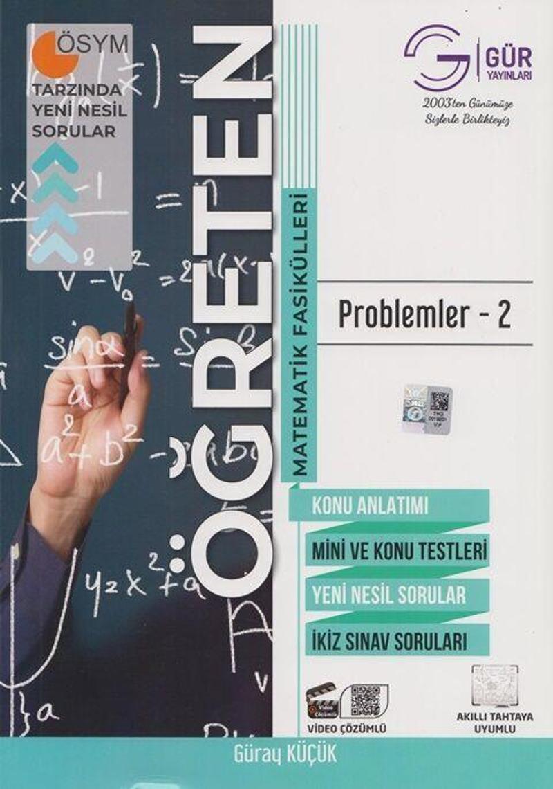 Öğreten Matematik Fasikülleri Problemler 2 Gür Yayınları