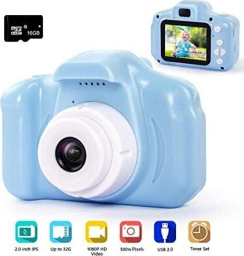 Mini 1080p Hd Kamera Çocuklar Için Dijital Fotoğraf Makinesi Çocuk Fotoğraf Makinası