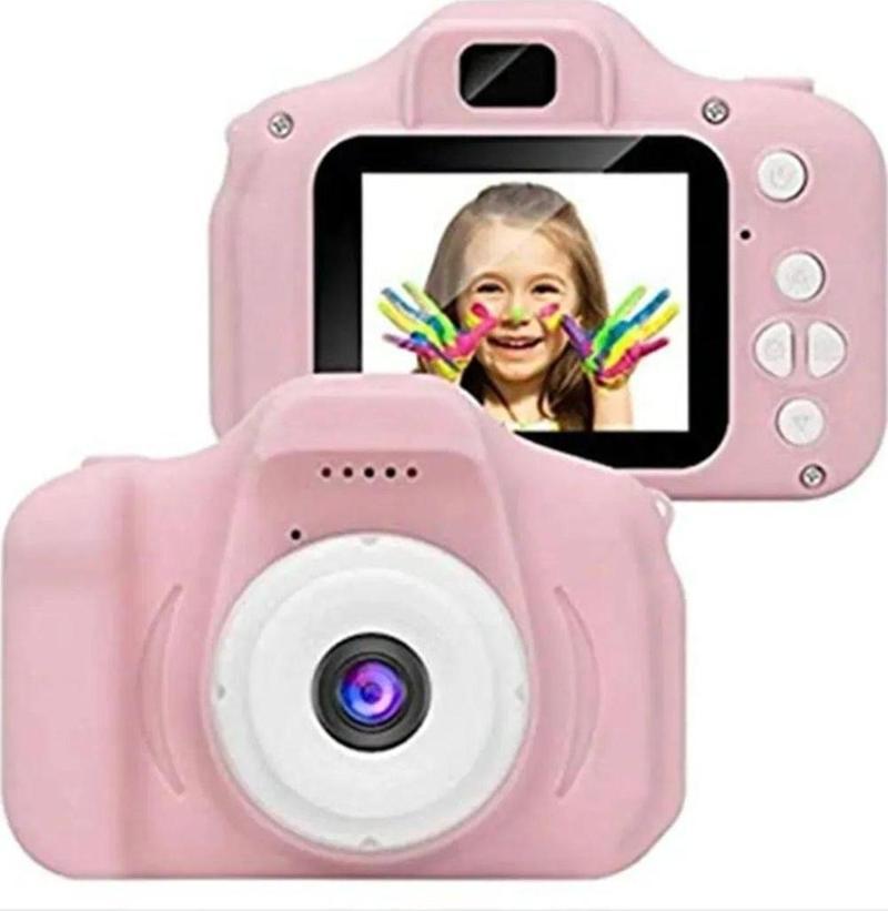 Dijital Fotoğraf Makinesi Çocuk Mini 1080p Hd Kamera Selfie cocukfoto 91x