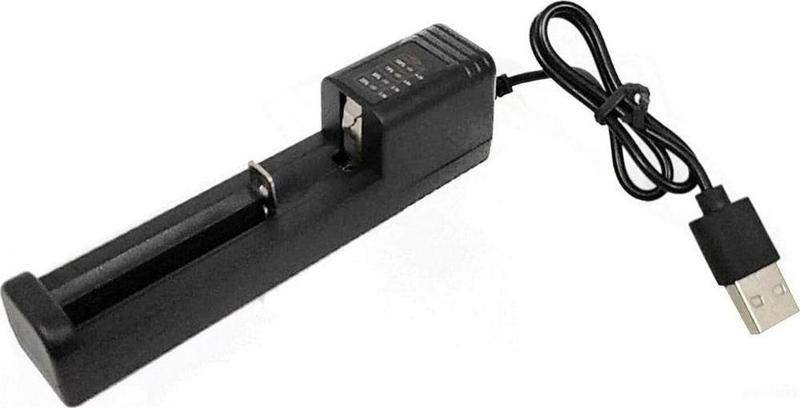 Pil Şarj Aleti Tekli 18650/26650/16340/14500/aa/aaa Usb Hd-9668a