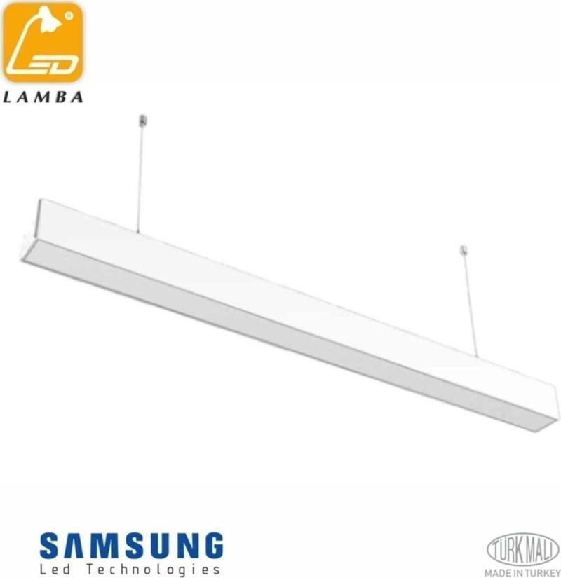Lineer Led Sarkıt 30w 6500k Beyaz Işık Beyaz Kasa 120 Cm