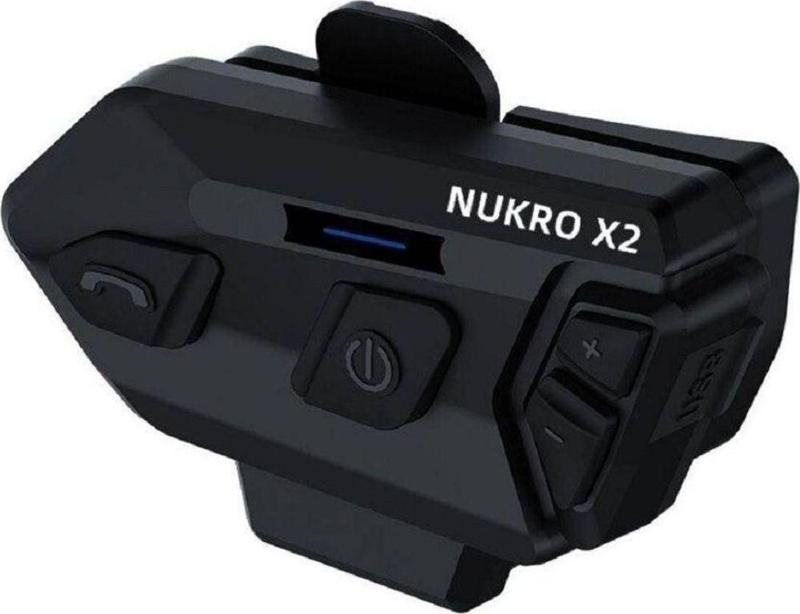 Nukro X2 Bluetooth Motosiklet İnterkom Seti - DSP Gürültü Azaltma Fonksiyonlu