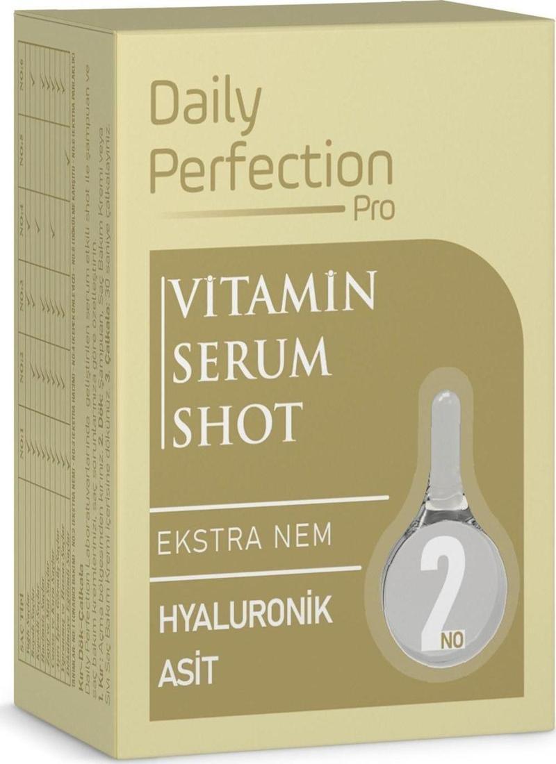 Vitamin Serum Shot No:2 Ekstra Nem 2X6 Ml