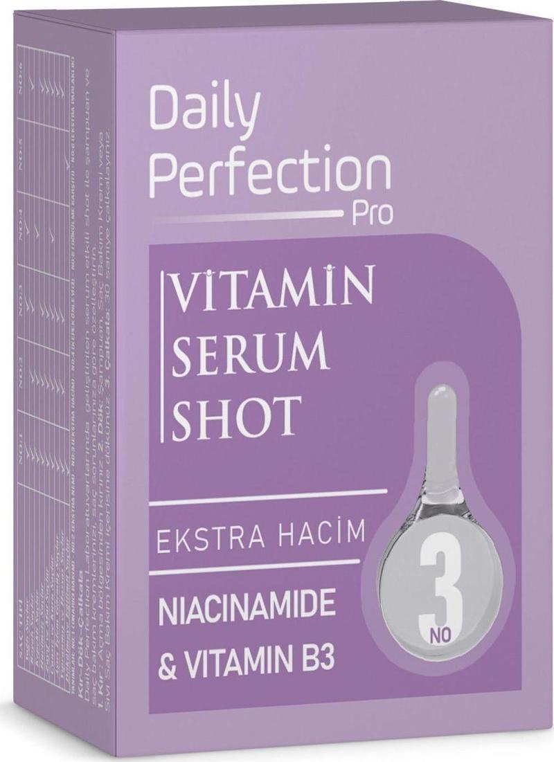 Vitamin Serum Shot No:3 Ekstra Hacim 2X6 Ml