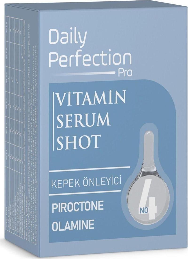 Vitamin Serum Shot No:4 Kepek Önleyici 2X6 Ml