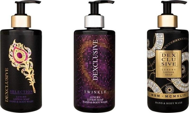 Luxury Banyo Konsepti Losyonlu Sıvı Sabun 400 Ml. - Prive Series 3'Lü