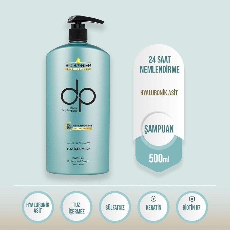 Dp Bio Barrier 24 Saat Nemlendirici Şampuan 500 Ml