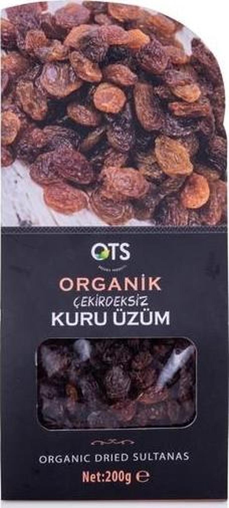 Organik Kuru Üzüm Çekirdeksiz