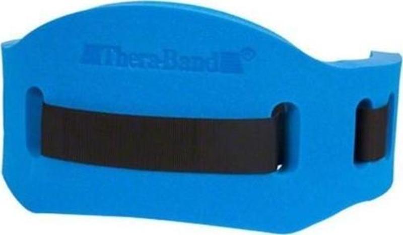 TheraBand® Aqua Belt / Mavi:Size:L / 210x780x40 Mm Siyah Belt+Buckle