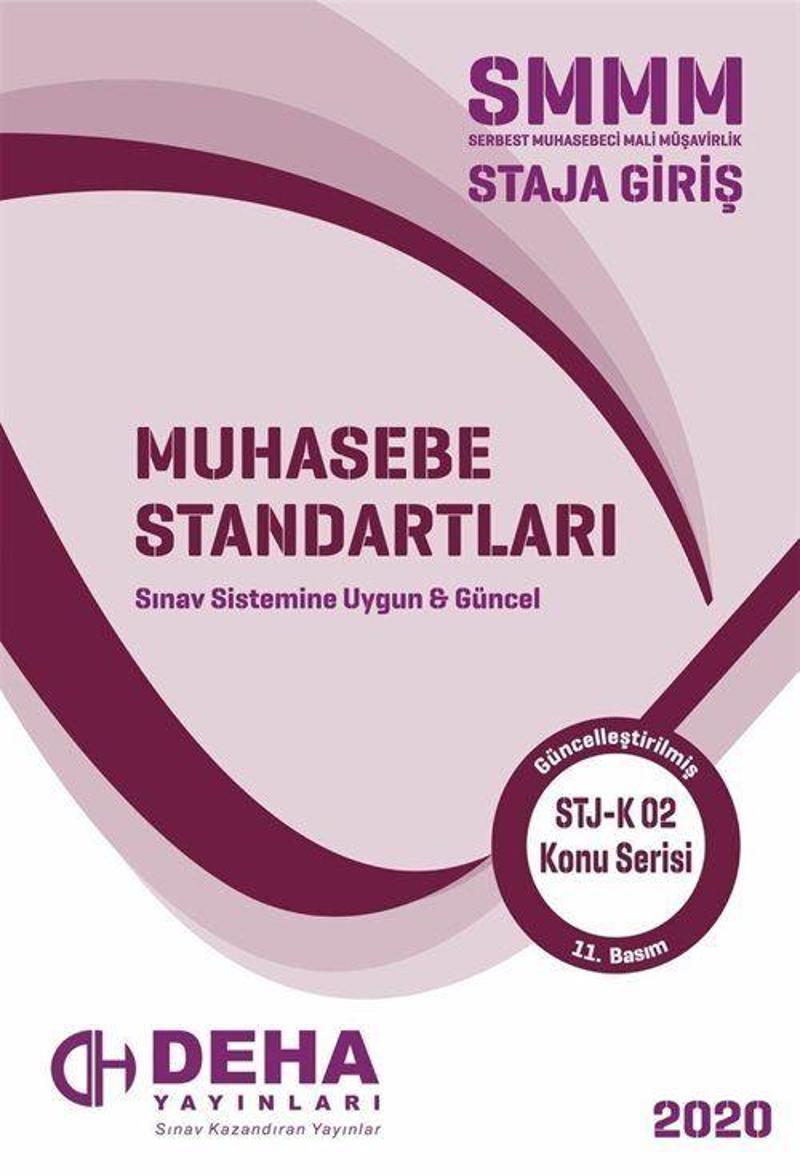 2017 Serbest Muhasebeci Mali Müşavirlik Staja Giriş - Muhasebe Standartları