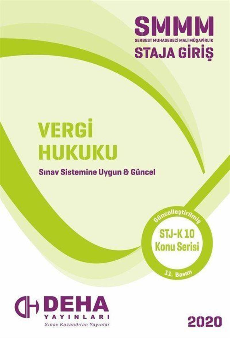 2017 Serbest Muhasebeci Mali Müşavirlik Staja Giriş - Vergi Hukuku