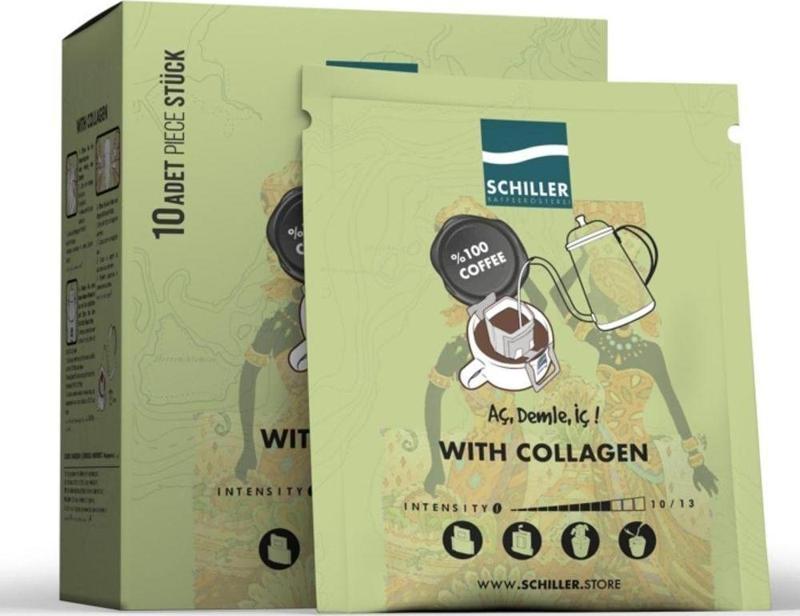 Aç Demle İç Wıth Collagen 10 lu Filtre Kahve