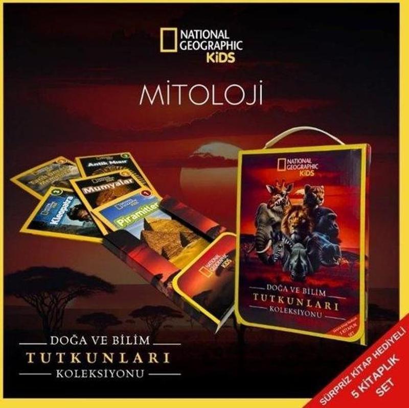 National Geographic Kids - Mitoloji Seti - 5 Kitap Takım - Doğa ve Bilim Tutkunları Koleksiyonu