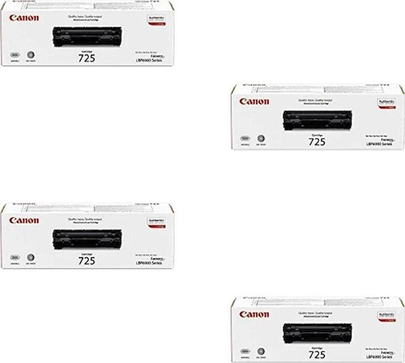 CRG-725 / LBP-6020 Orjinal Toner 4'LÜ Avantaj Paket