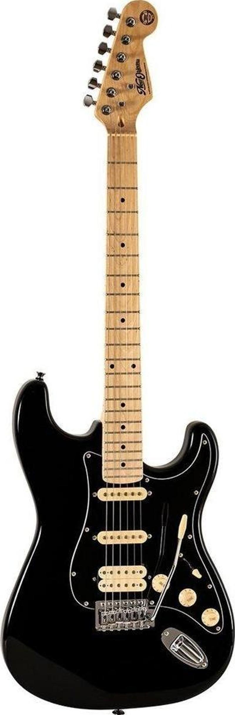 NHS9720 Siyah HSS Elektro Gitar