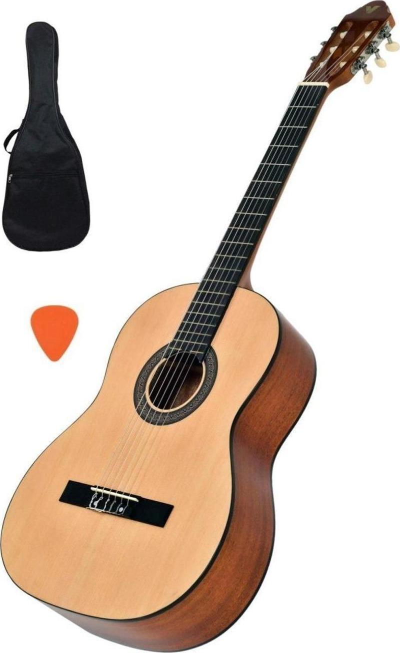 VG414 4/4 Parlak Cilalı Klasik Gitar