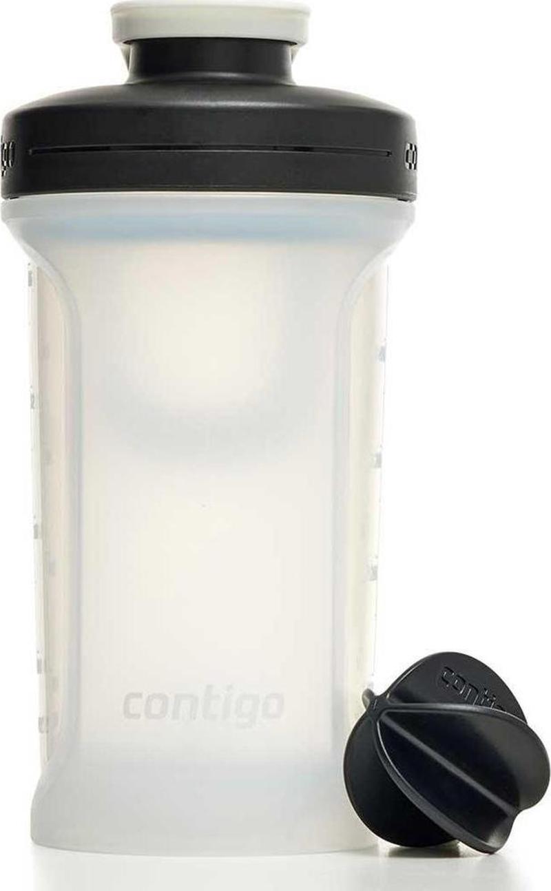  Contigo Shake Go Sporcu Suluğu & Shaker 590ML Şeffaf