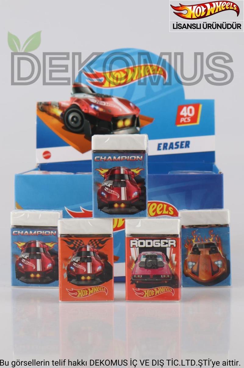 2024 YENİ SEZON LİSANSLI HOT WHEELS TEKLİ SİLGİ