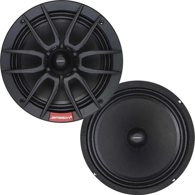 20 CM 8'' 400W Midrange Oto Hoparlör 2 Adet JMD-82