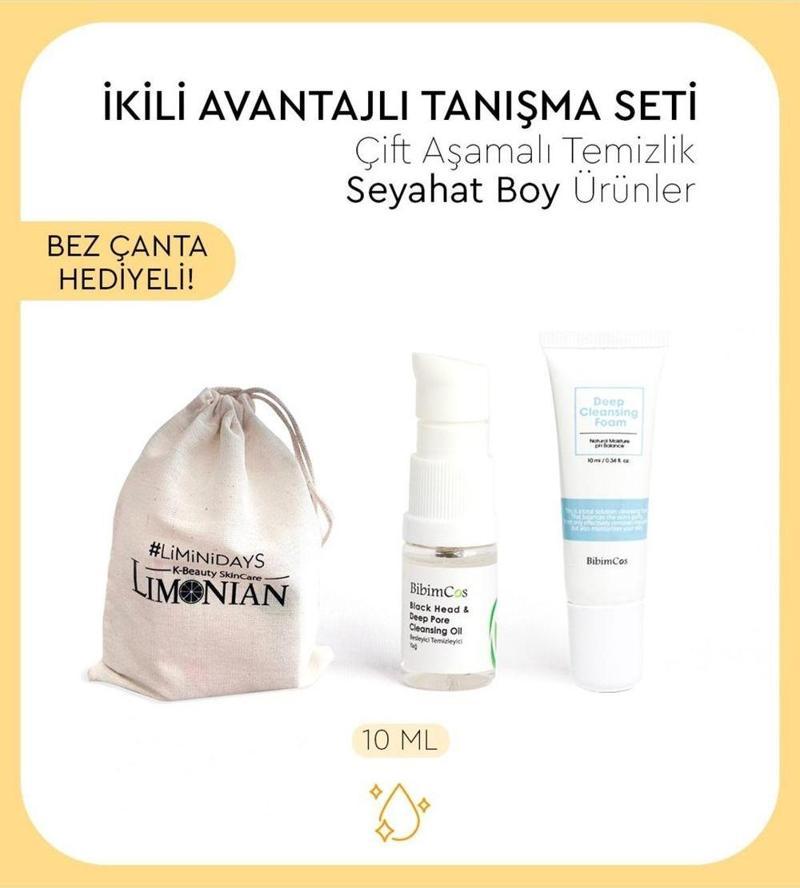 Mini Double Cleansing Metot Set | Çift Aşamalı Temizlik Seti 10ml