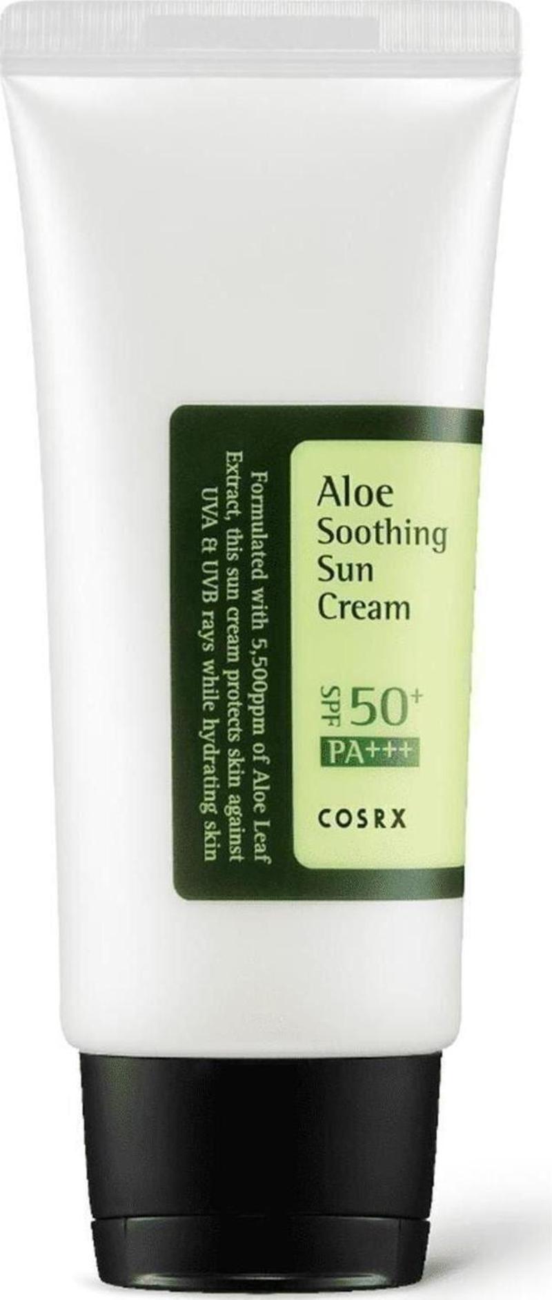 Aloe Soothing Sun Cream Spf50 Pa+++ - Aloe Vera Ekstreli Yatıştırıcı Spf50+ Güneş Kremi