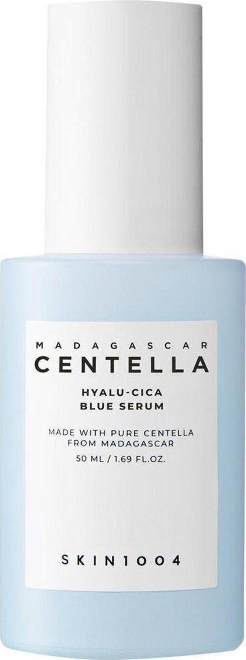 Madagascar Centella Hyalu-cica Blue Serum 50ml - Yatıştırıcı Ve Nemlendirici Mavi Serum