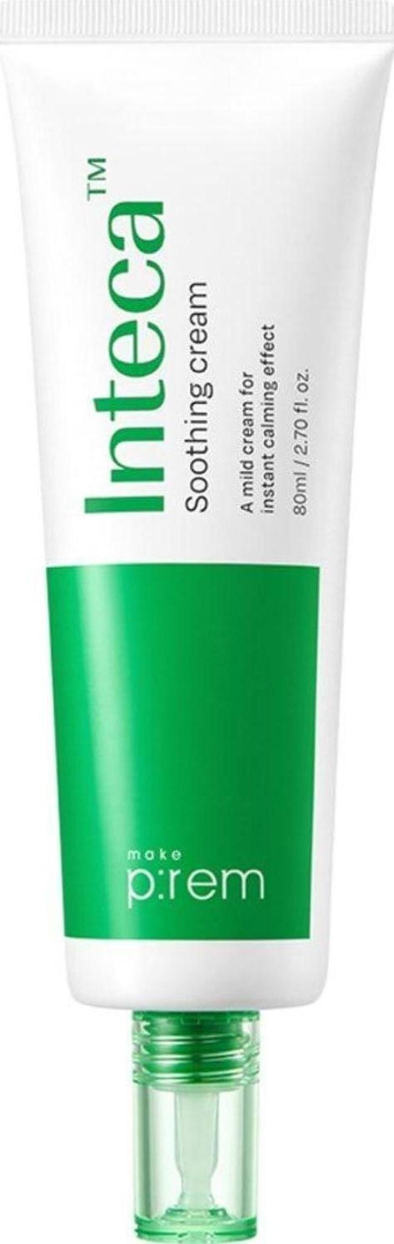 Make Prem Inteca Sooting Cream 80 gr – Yatıştırmaya Yardımcı Nemlendirici Krem