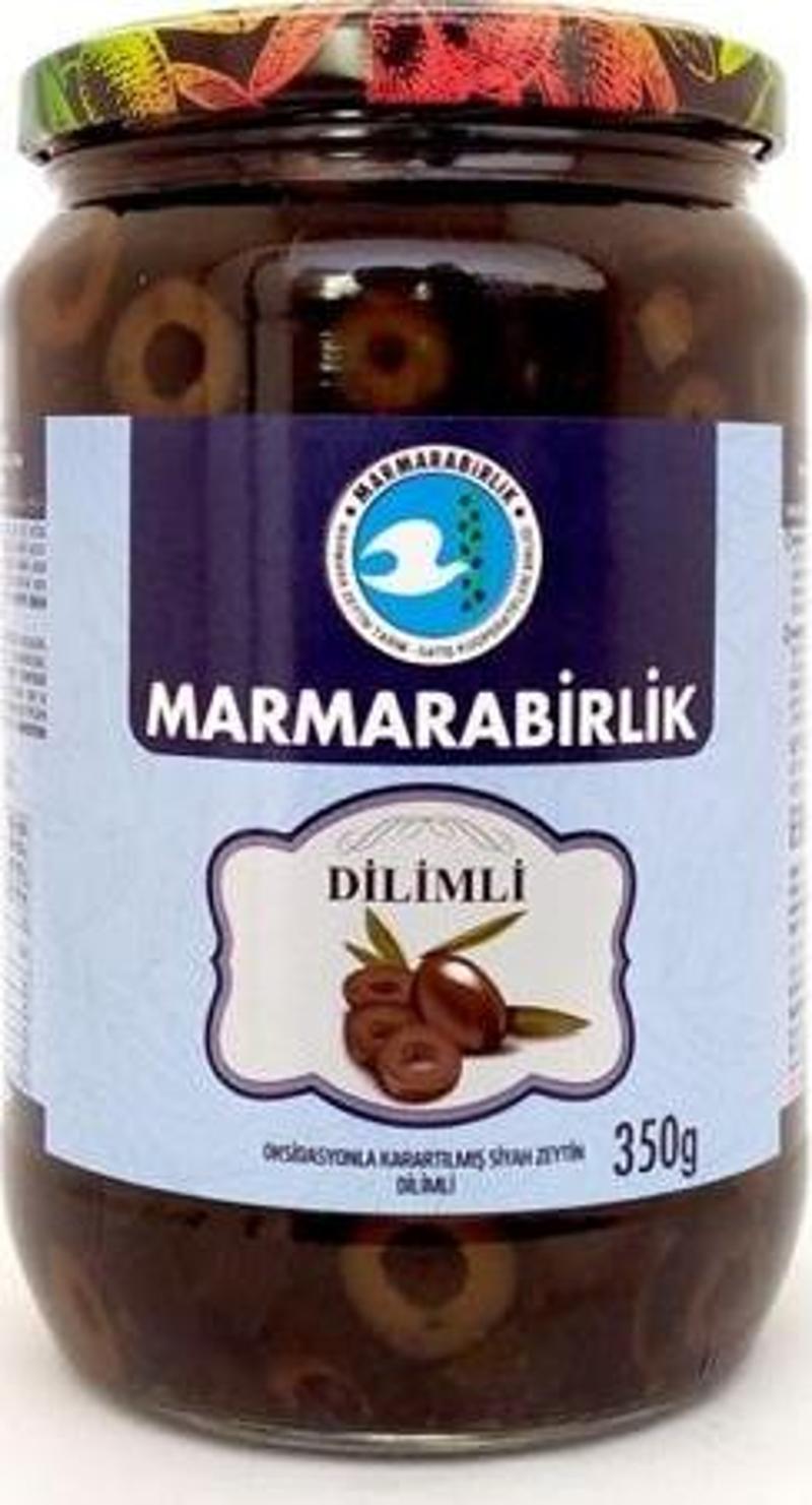 Dilimli Siyah Zeytin 350 Gr. (12'li)