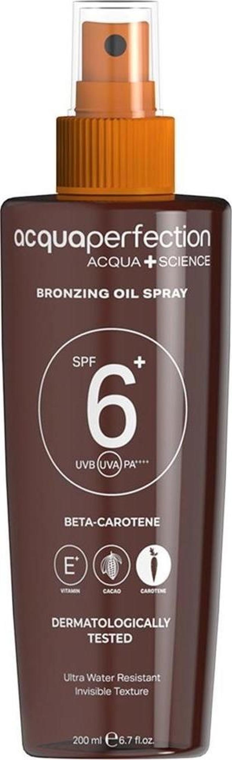 Yoğun Bronzlaştırıcı Yağ 200ml SPF 6 Korumalı Kakao Karoten Yağ Nemlendirici Etkili