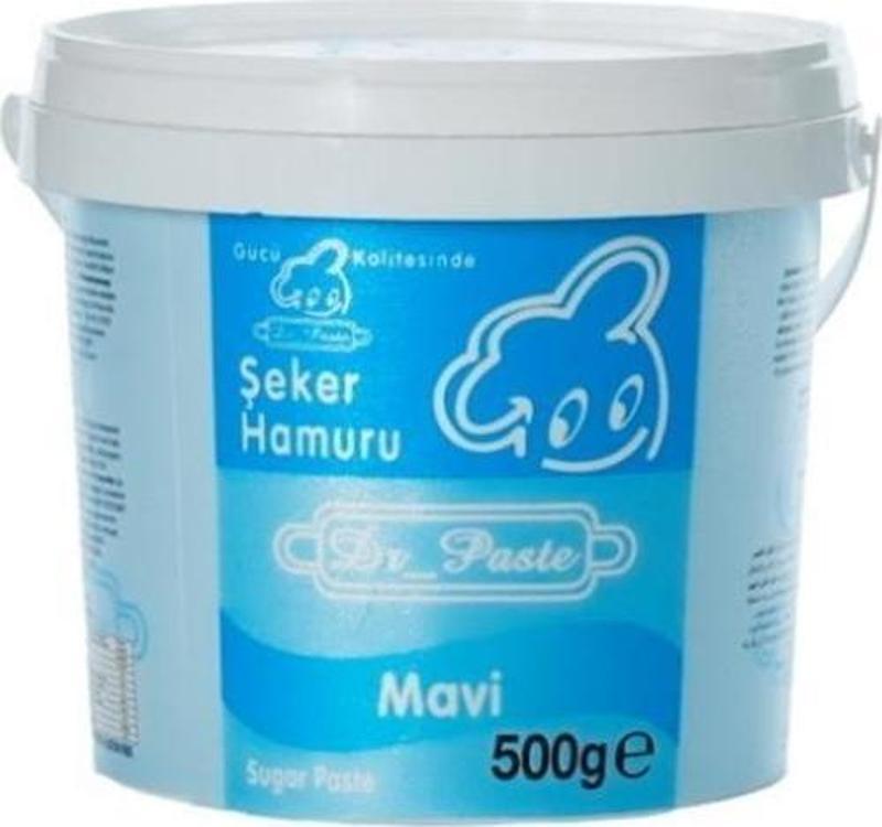 Şeker Hamuru  500 gr - Mavi