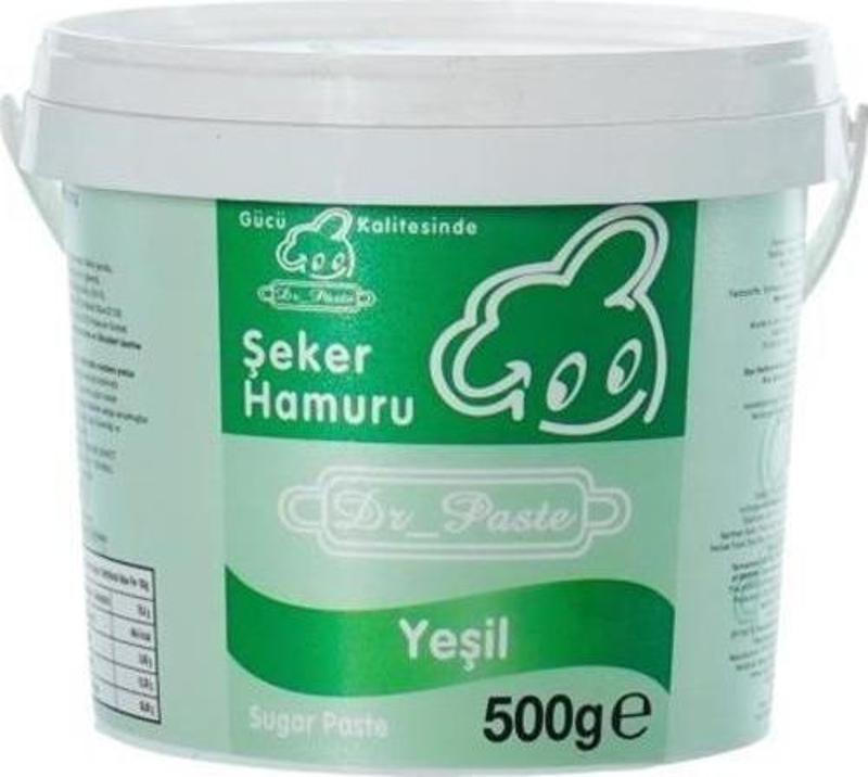 Şeker Hamuru  500 gr - Yeşil