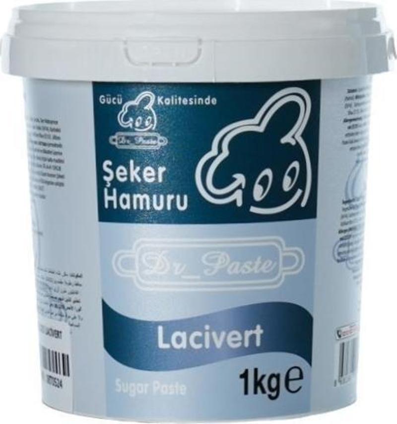 Şeker Hamuru 1 Kg - Lacivert