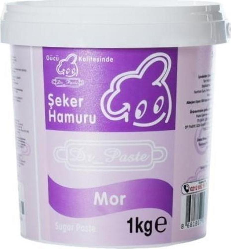 Şeker Hamuru 1 Kg - Mor