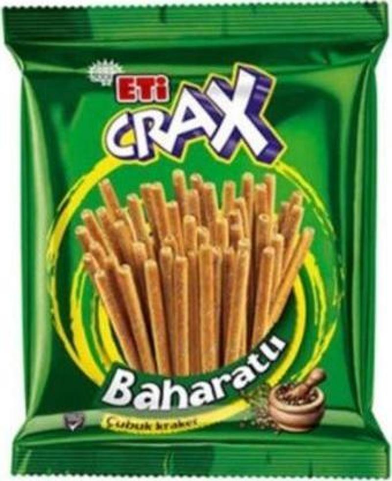 Crax Baharatlı Çubuk Kraker 80 Gr. (4'lü)