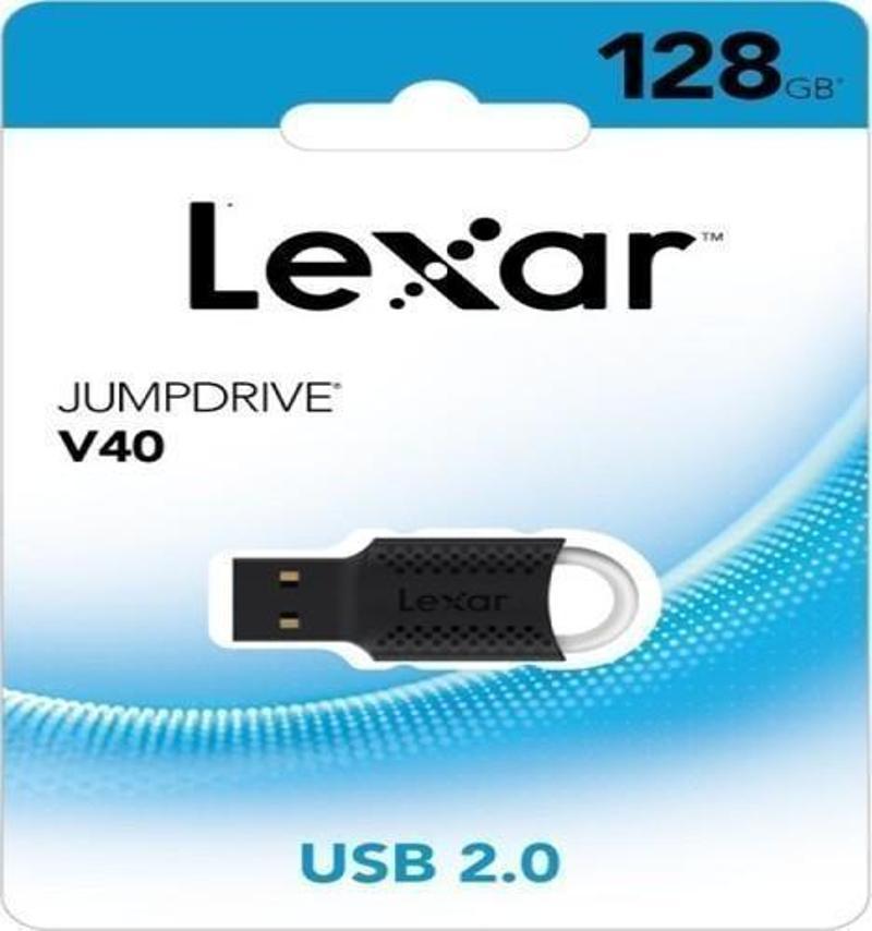 Jumpdrive V40 128 GB USB 2.0 Flash Bellek
