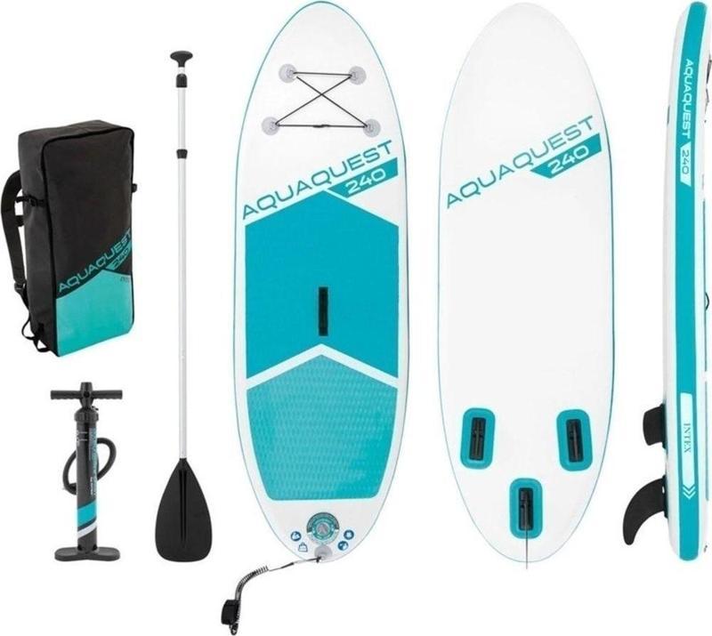 Intex Aqua Quest 240 Şişme Sup Paddle Board Set | Kürek Sörfü |