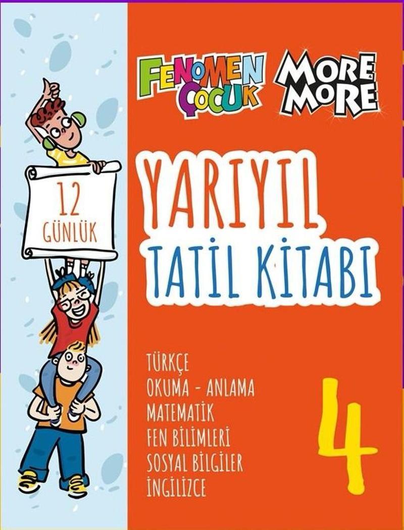 Fenomen Çocuk 2024 4. Sınıf Yarıyıl Tatil Kitabı